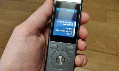 Vasco Mini 2 : prise en main du traducteur électronique.